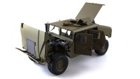 U.S. Militaire Truck 4x4 schaal 1 op 10 RTR Legergroen